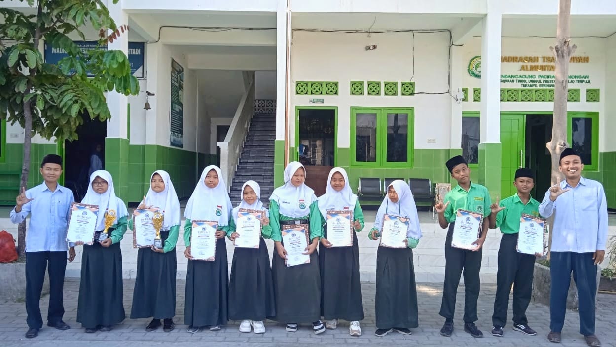 Bangkitkan Semangat Literasi, MTs Al Muhtadi Sendangagung Gelar Rangkaian Lomba Literasi